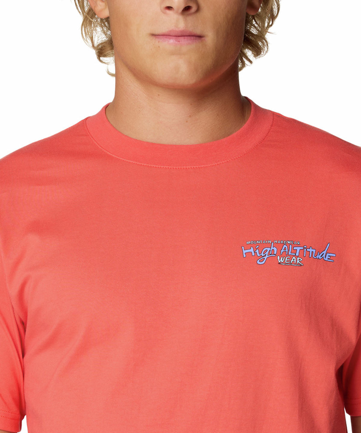 Polera Manga Corta Hombre High Altitude Amarillo Mountain Hardwear