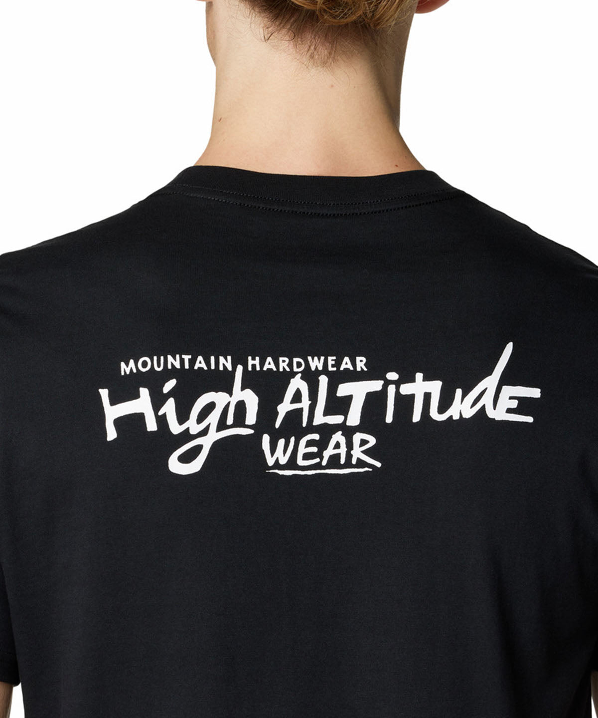 Polera Manga Corta Hombre High Altitude Negro Mountain Hardwear