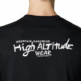 Polera Manga Corta Hombre High Altitude Negro Mountain Hardwear