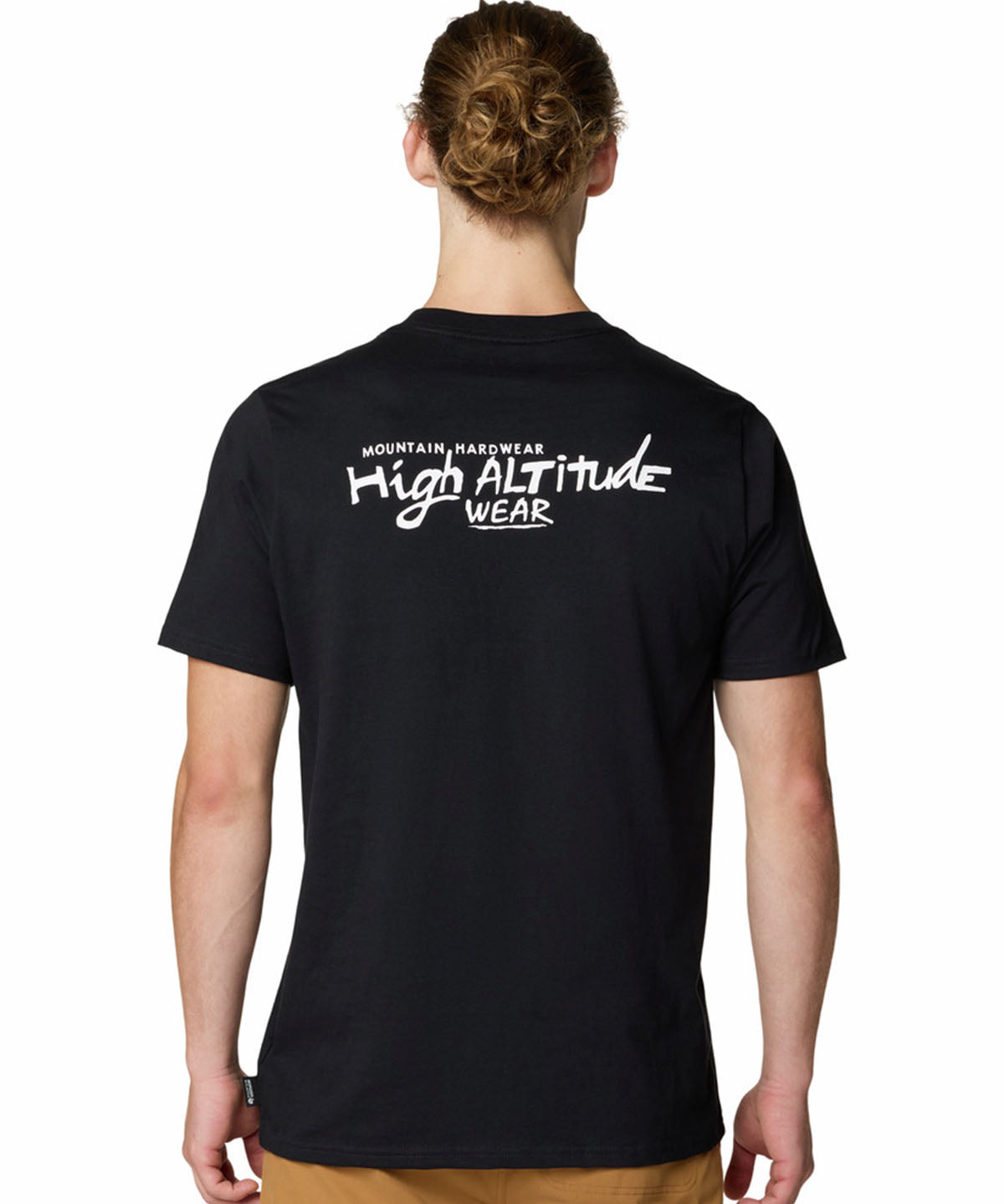 Polera Manga Corta Hombre High Altitude Negro Mountain Hardwear