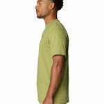Polera Manga Corta Hombre Mountain Sunset Verde Mountain Hardwear