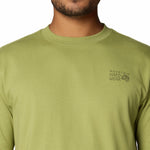 Polera Manga Corta Hombre Mountain Sunset Verde Mountain Hardwear