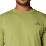 Polera Manga Corta Hombre Mountain Sunset Verde Mountain Hardwear