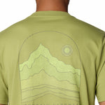 Polera Manga Corta Hombre Mountain Sunset Verde Mountain Hardwear