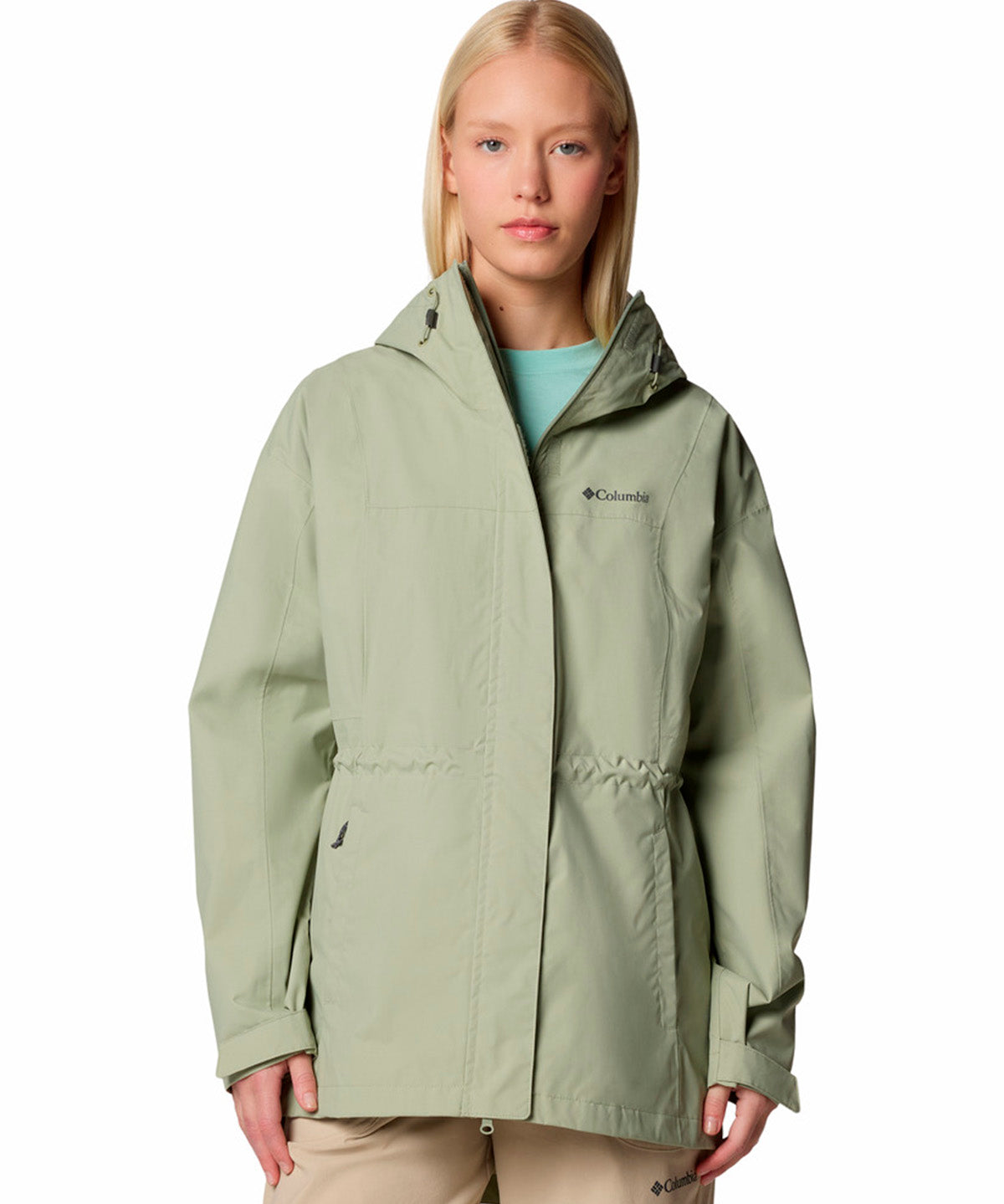 Cortaviento Mujer Hikebound II Long Verde Columbia