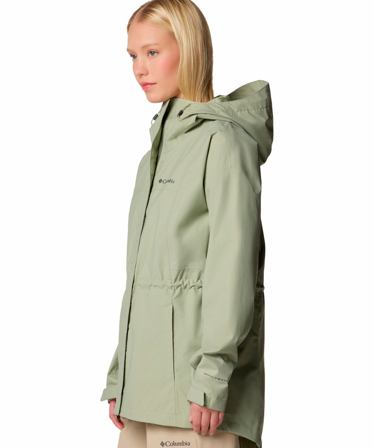Cortaviento Mujer Hikebound II Long Verde Columbia