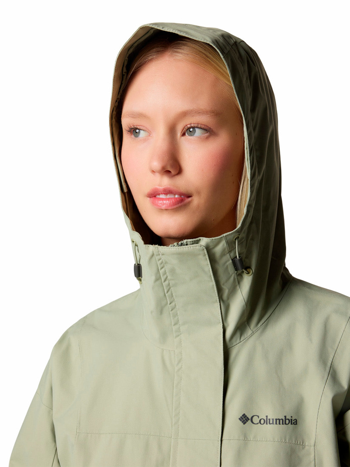 Cortaviento Mujer Hikebound II Long Verde Columbia