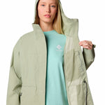 Cortaviento Mujer Hikebound II Long Verde Columbia