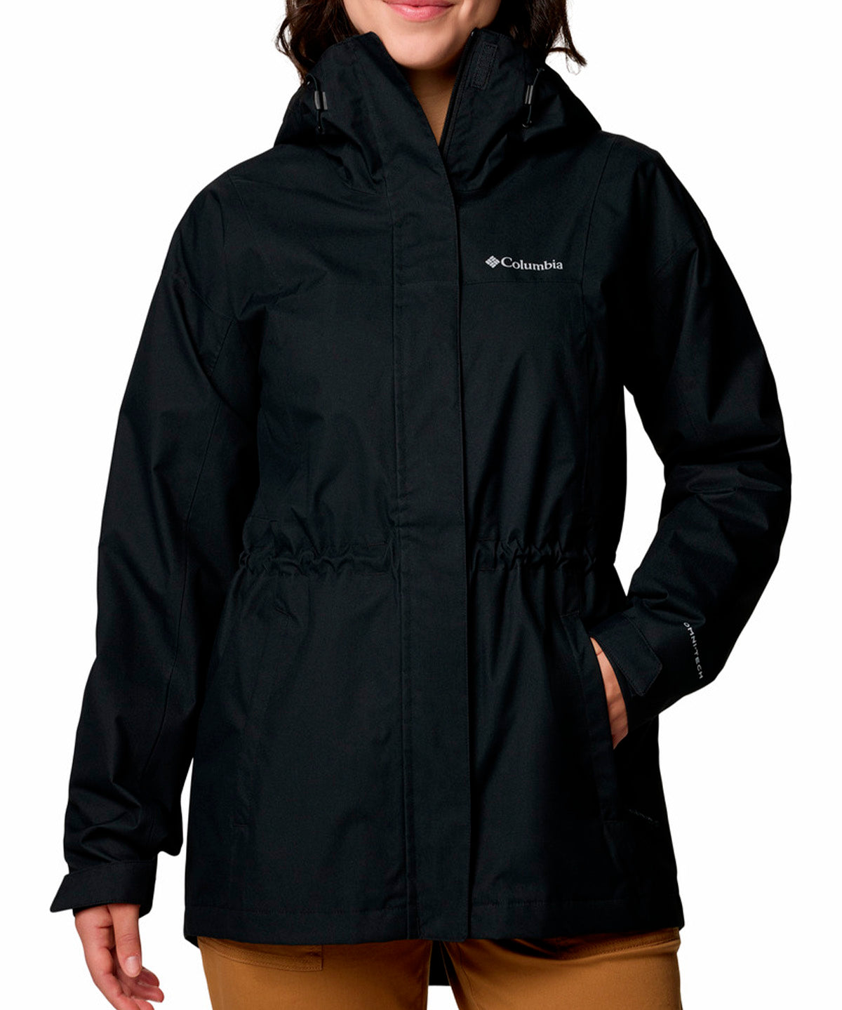 Cortaviento Mujer Hikebound II Long Negro Columbia