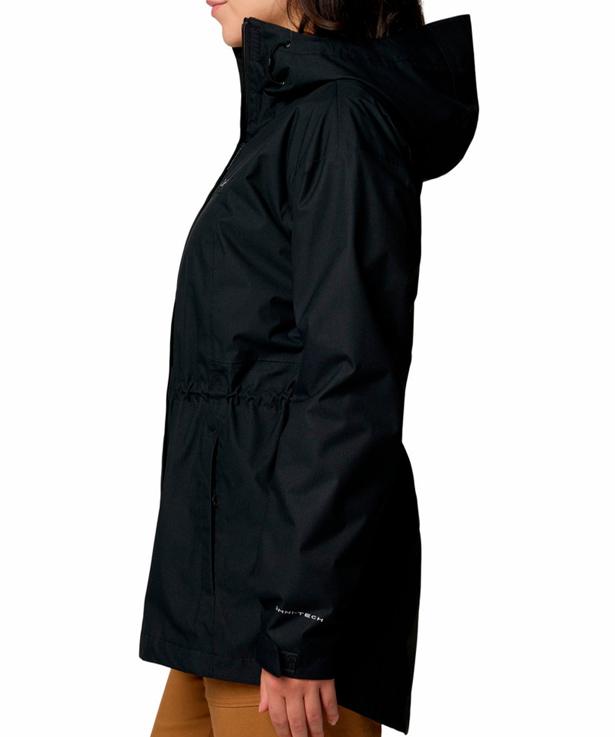 Cortaviento Mujer Hikebound II Long Negro Columbia