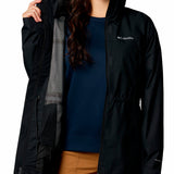 Cortaviento Mujer Hikebound II Long Negro Columbia