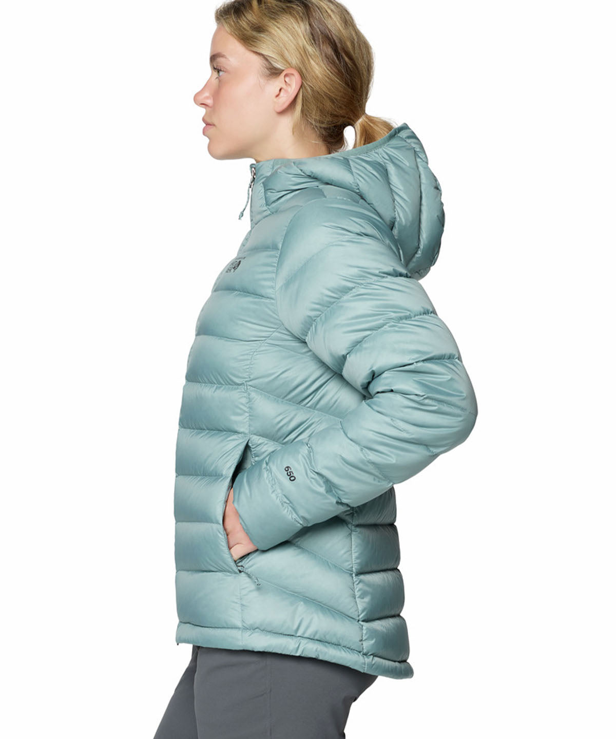 Parka Mujer Tiberondack Down Azul Mountain Hardwear