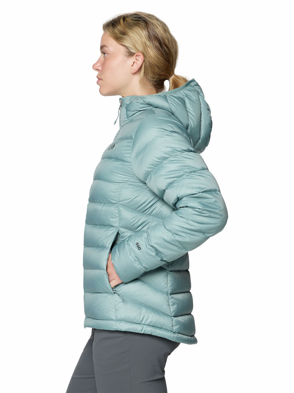 Parka Mujer Tiberondack Down Azul Mountain Hardwear