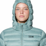 Parka Mujer Tiberondack Down Azul Mountain Hardwear