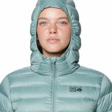 Parka Mujer Tiberondack Down Azul Mountain Hardwear