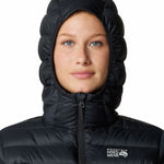 Parka Mujer Tiberondack Down Negro Mountain Hardwear