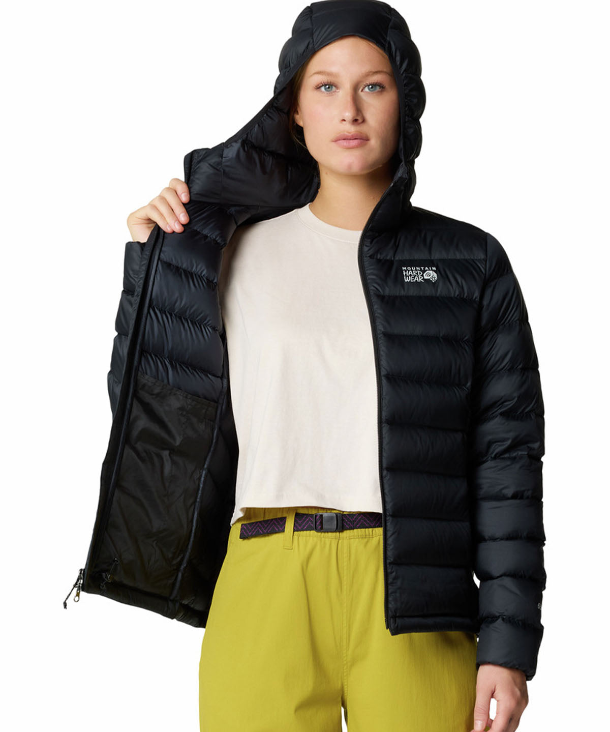 Parka Mujer Tiberondack Down Negro Mountain Hardwear