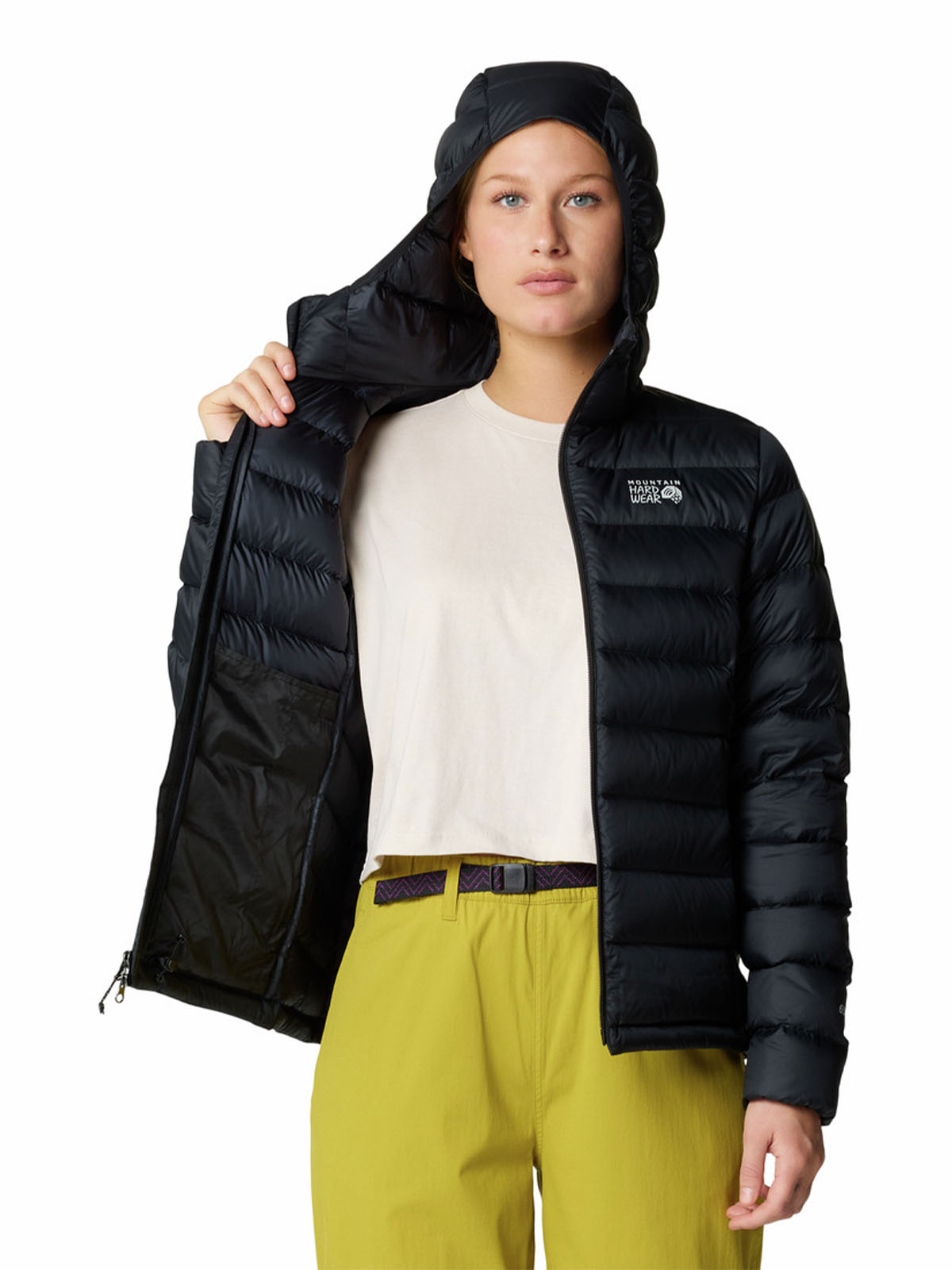 Parka Mujer Tiberondack Down Negro Mountain Hardwear