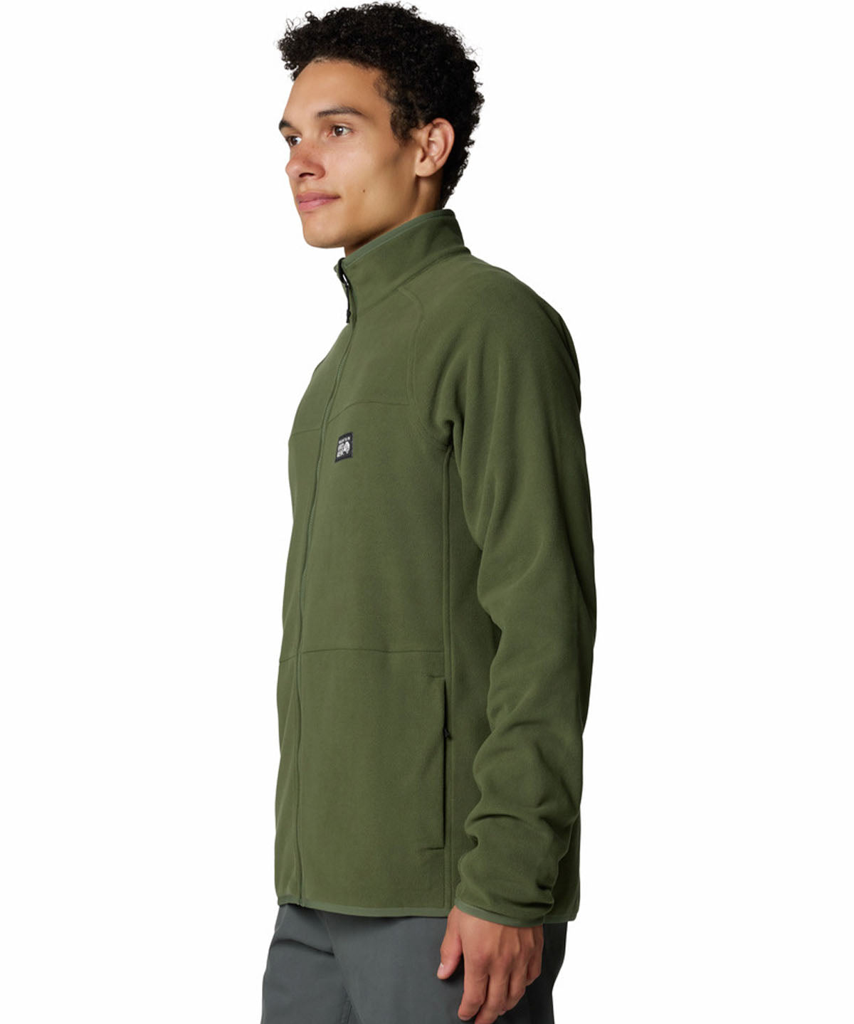 Polar Hombre Oakoram Fleece Fz Verde Mountain Hardwear