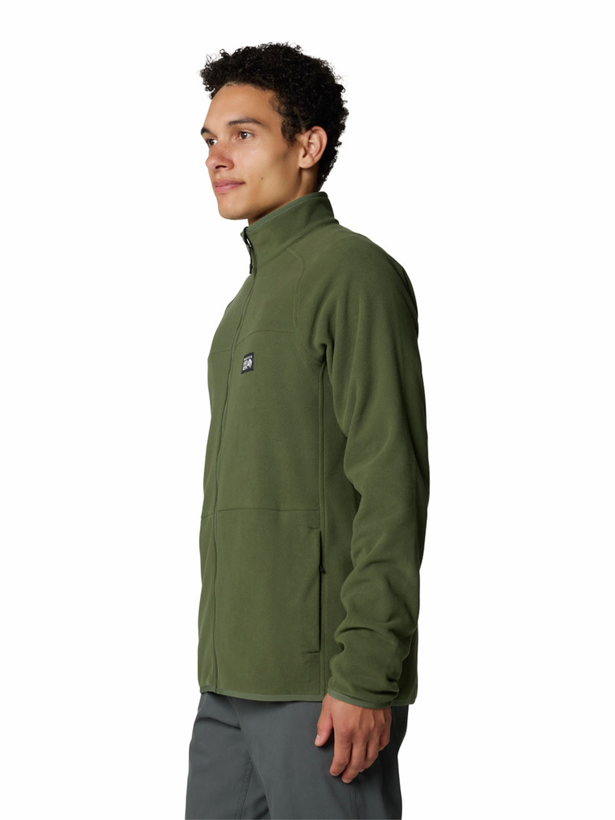 Polar Hombre Oakoram Fleece Fz Verde Mountain Hardwear