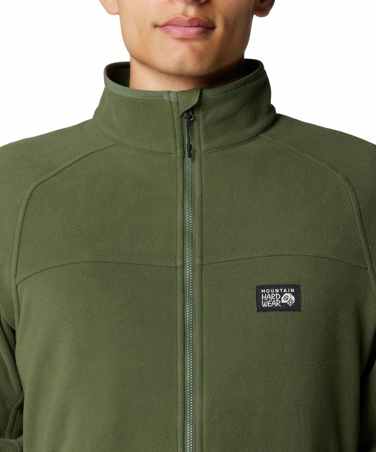 Polar Hombre Oakoram Fleece Fz Verde Mountain Hardwear