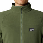 Polar Hombre Oakoram Fleece Fz Verde Mountain Hardwear