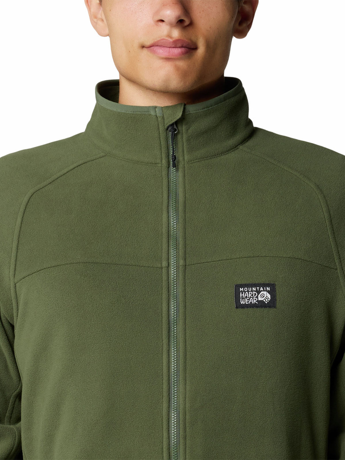 Polar Hombre Oakoram Fleece Fz Verde Mountain Hardwear