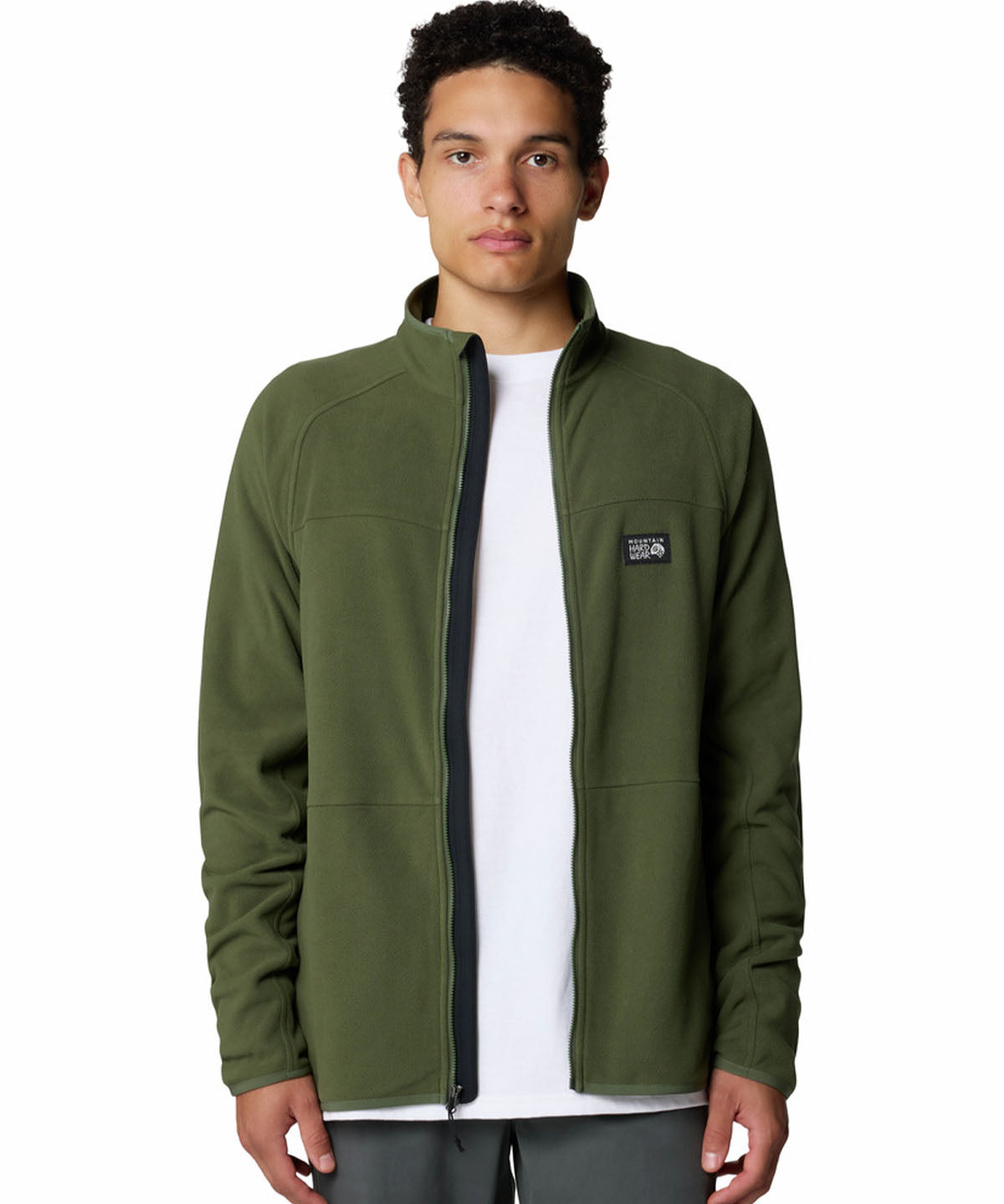 Polar Hombre Oakoram Fleece Fz Verde Mountain Hardwear