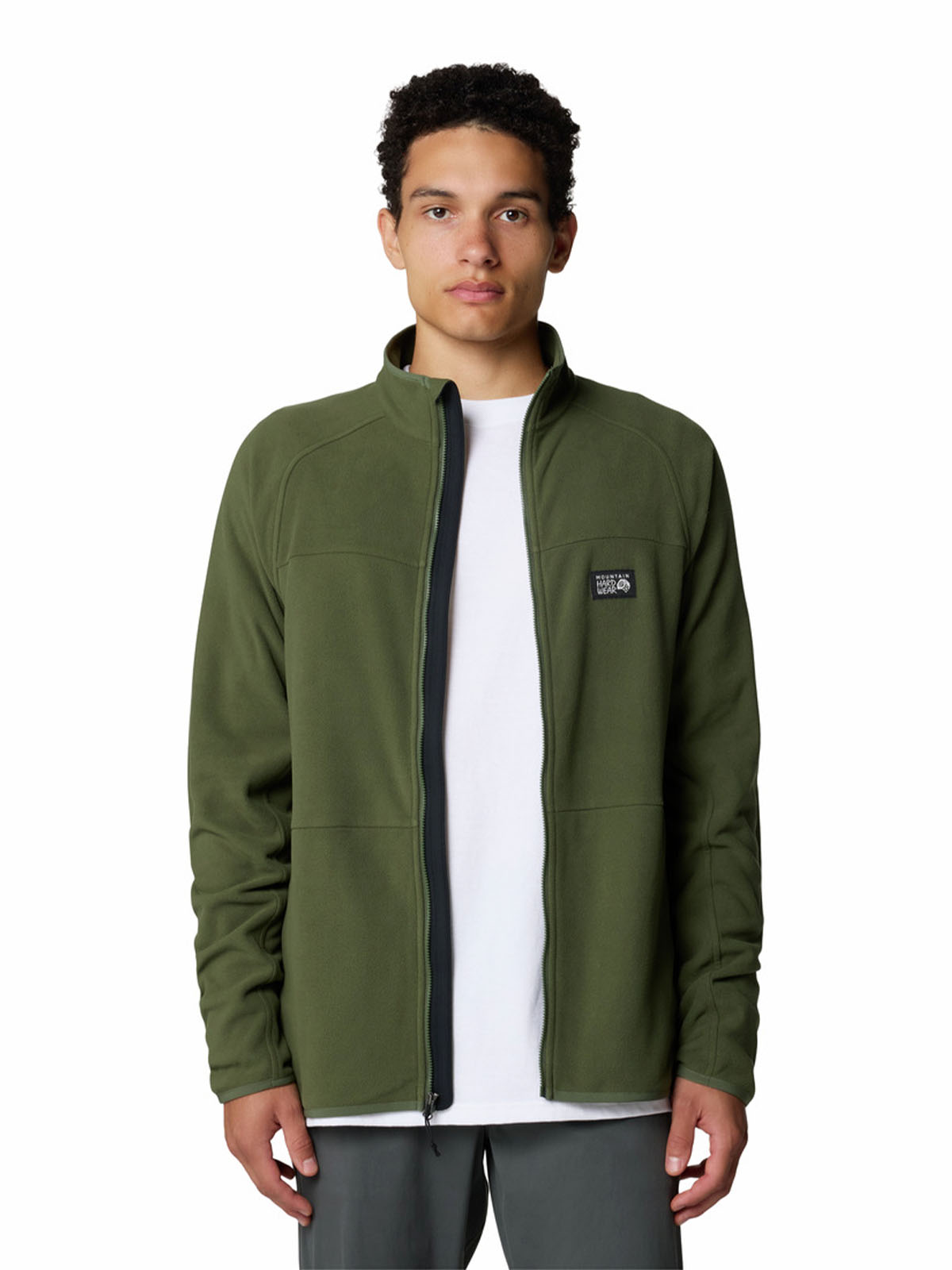 Polar Hombre Oakoram Fleece Fz Verde Mountain Hardwear