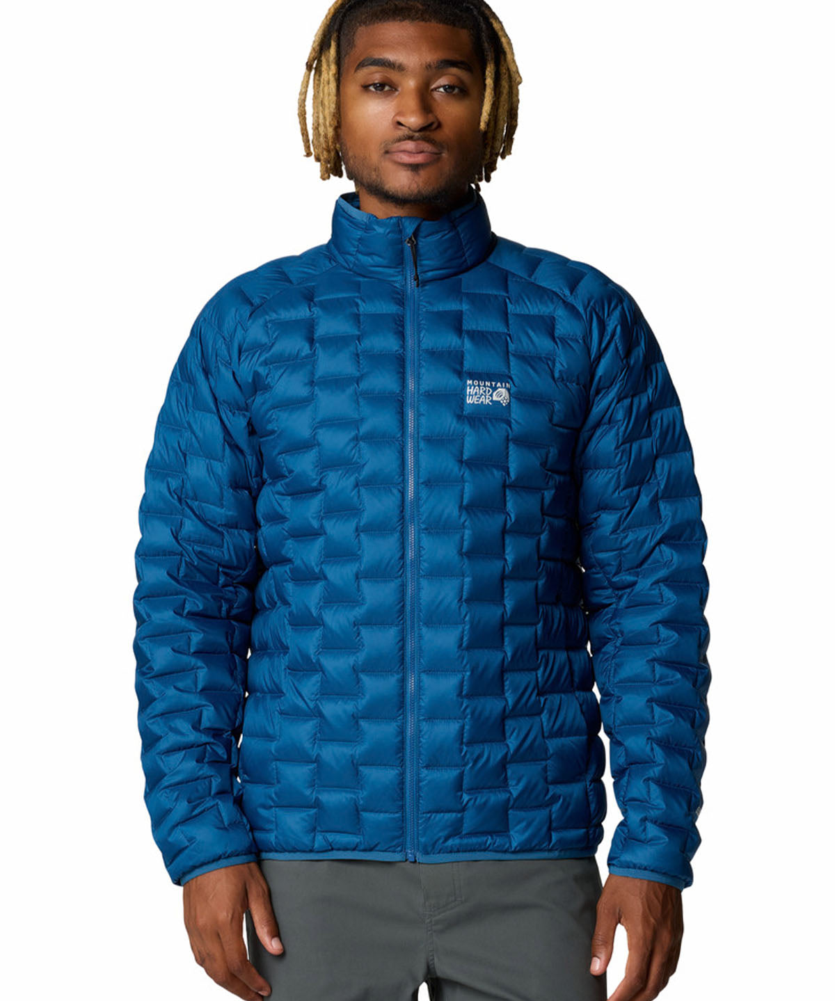 Parka Hombre Temescalborz Down Azul Mountain Hardwear