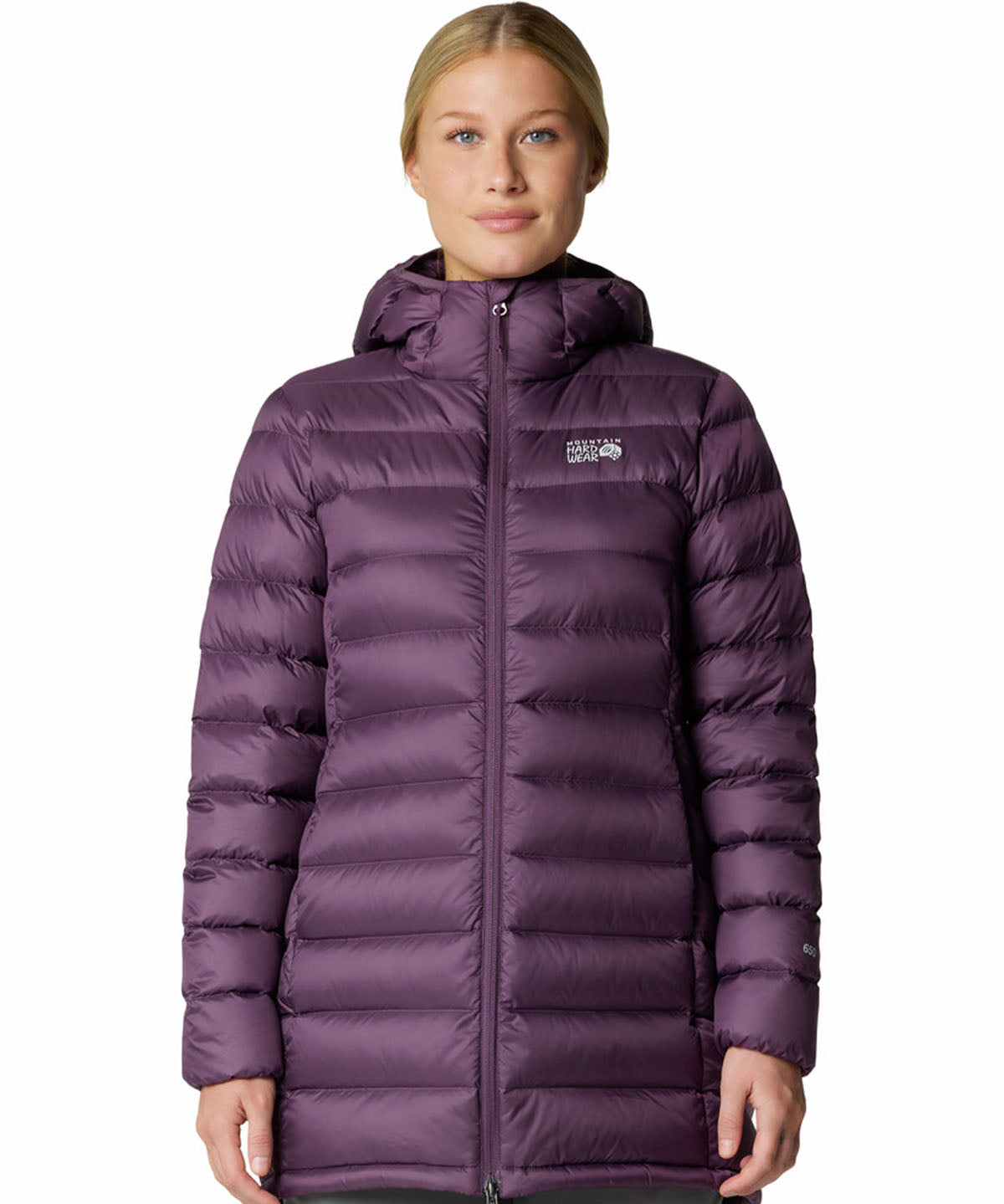 Parka Mujer Tiberondack Down Morado Mountain Hardwear