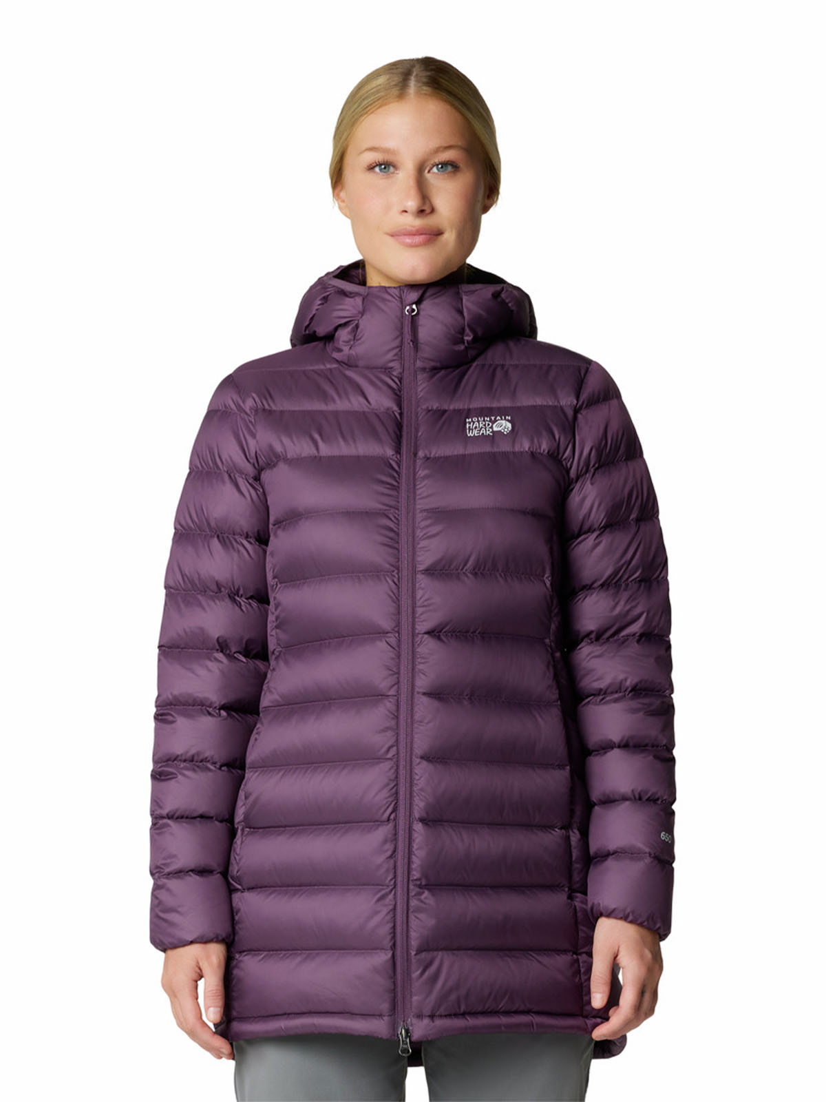 Parka Mujer Tiberondack Down Morado Mountain Hardwear