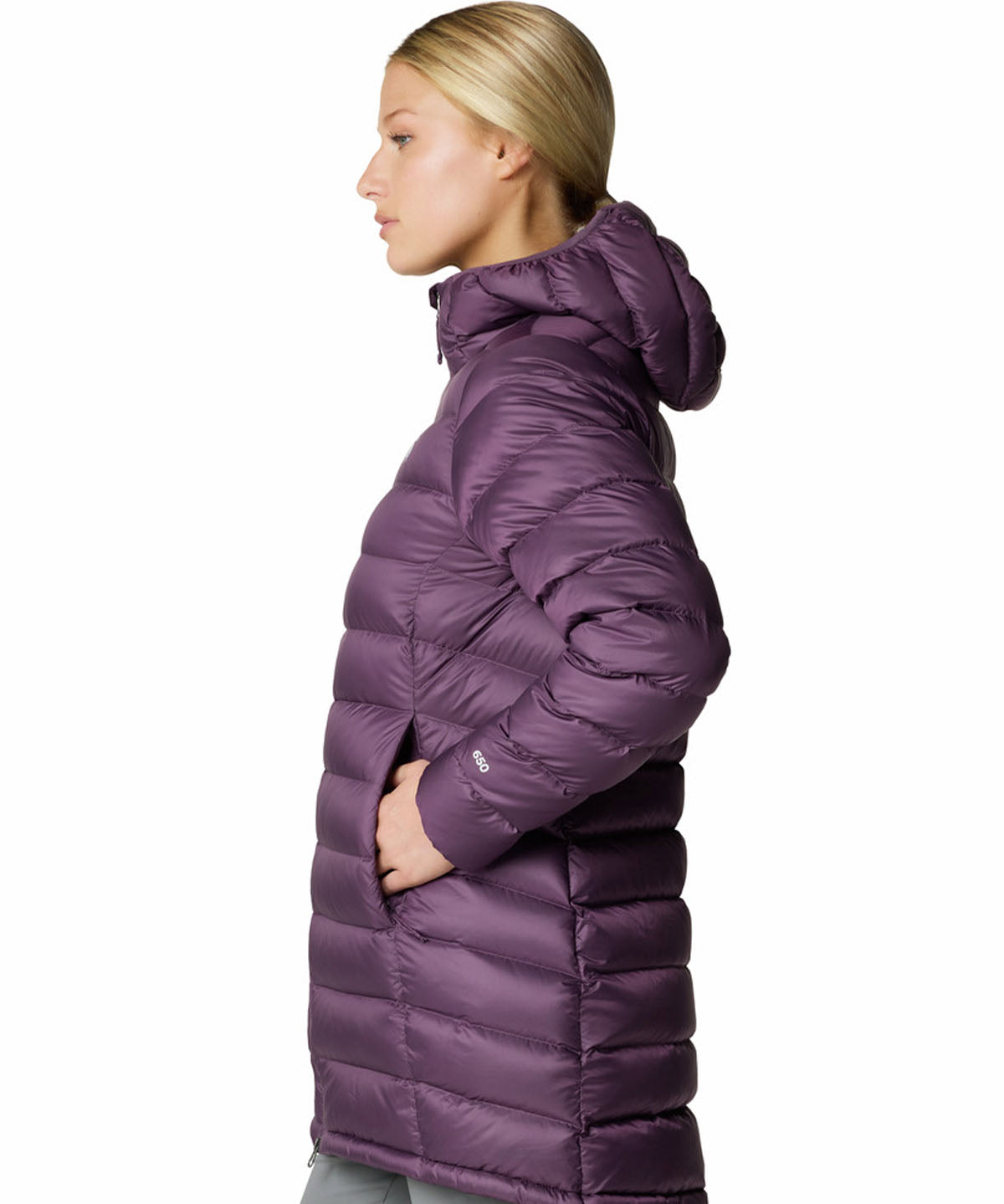 Parka Mujer Tiberondack Down Morado Mountain Hardwear
