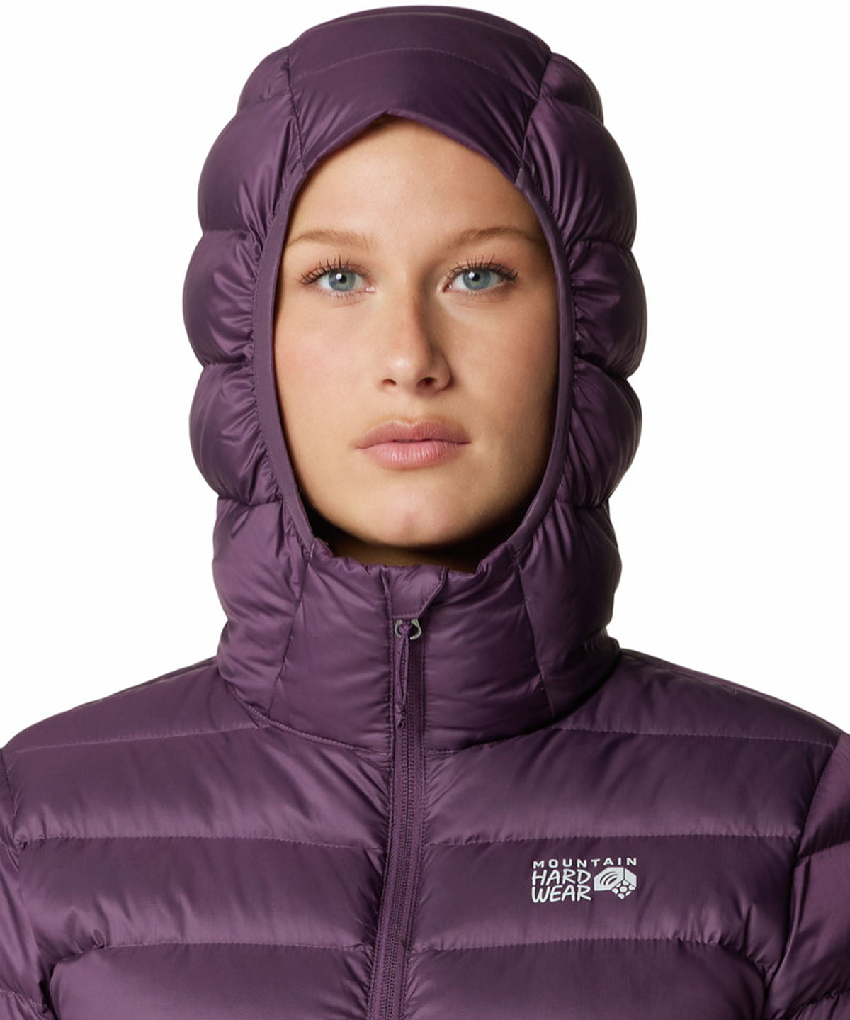 Parka Mujer Tiberondack Down Morado Mountain Hardwear