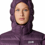 Parka Mujer Tiberondack Down Morado Mountain Hardwear