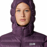 Parka Mujer Tiberondack Down Morado Mountain Hardwear