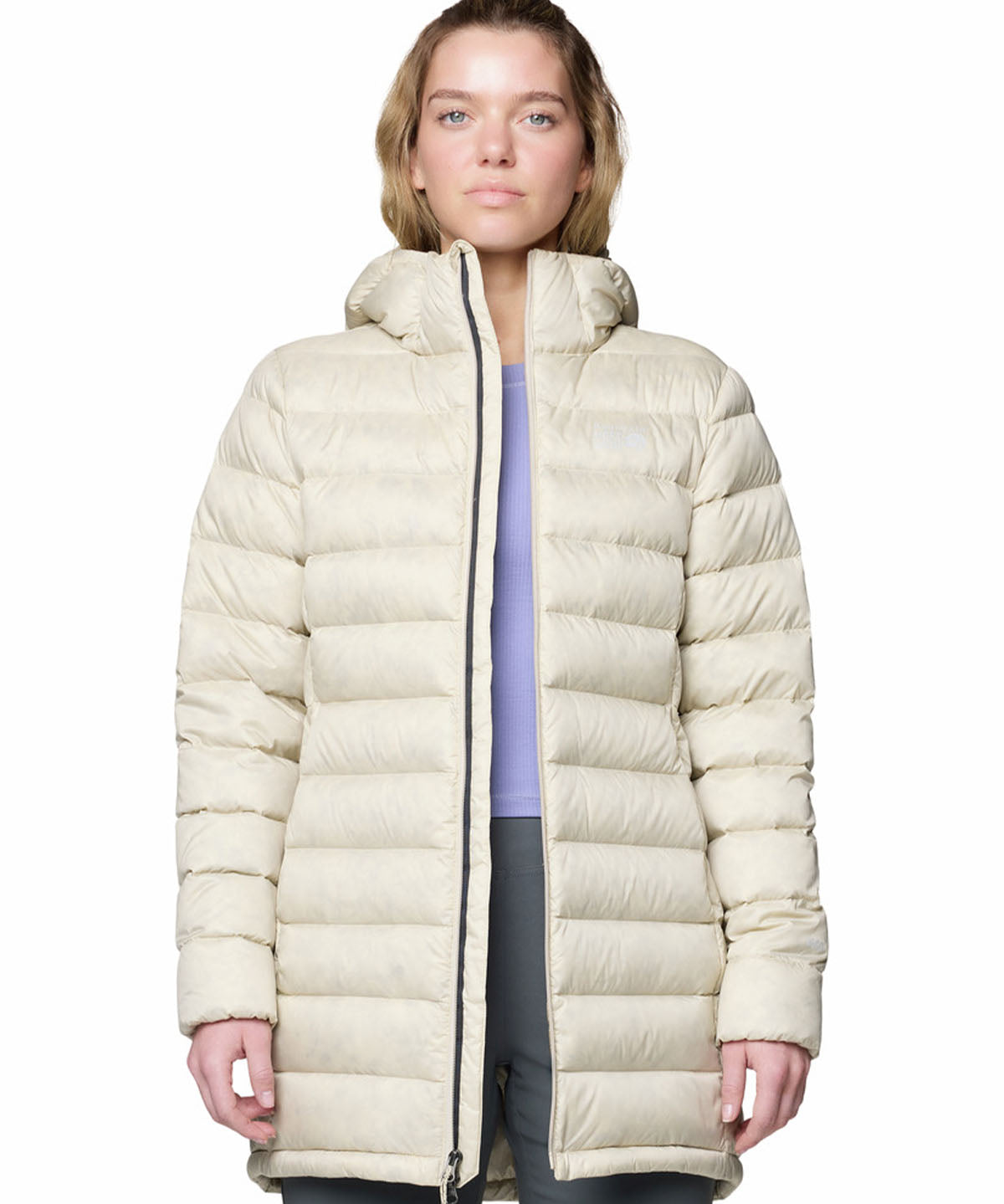 Parka Mujer Tiberondack Down Beige Mountain Hardwear