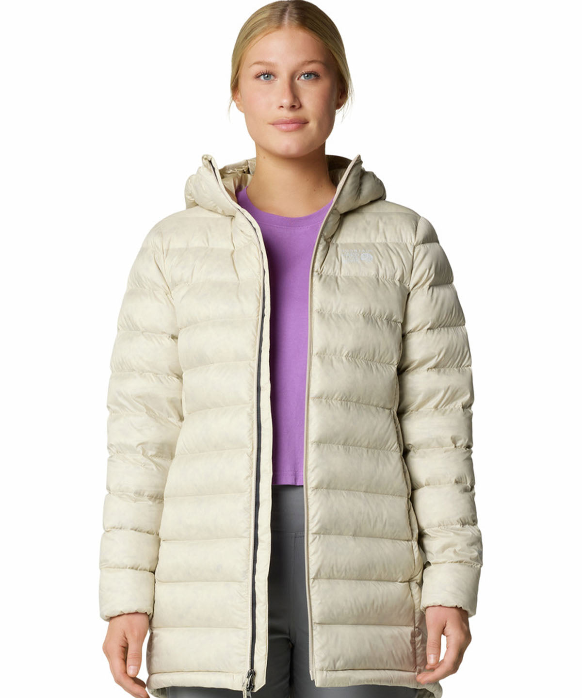 Parka Mujer Tiberondack Down Beige Mountain Hardwear