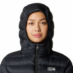 Parka Mujer Tiberondack Down Negro Mountain Hardwear