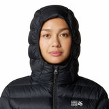 Parka Mujer Tiberondack Down Negro Mountain Hardwear