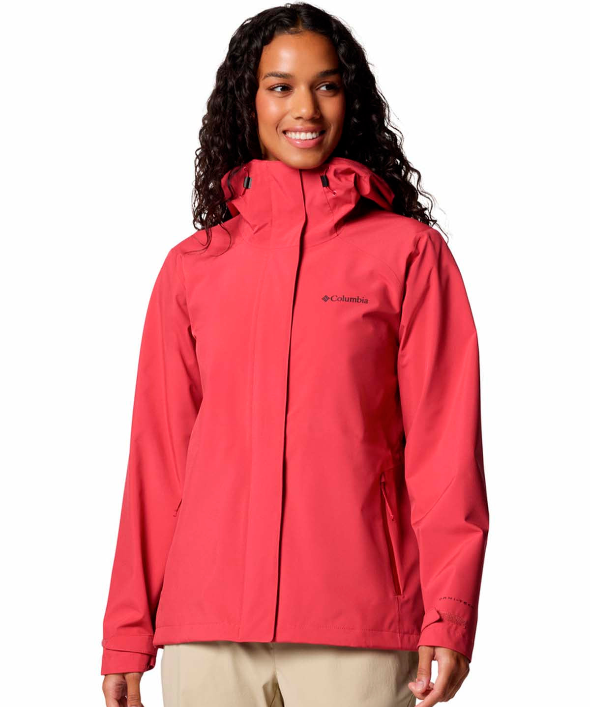 Cortaviento Mujer Earth Explorer II Rojo Columbia