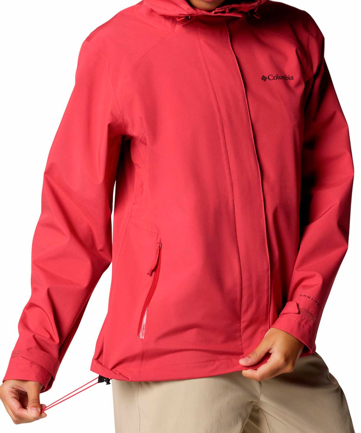 Cortaviento Mujer Earth Explorer II Rojo Columbia