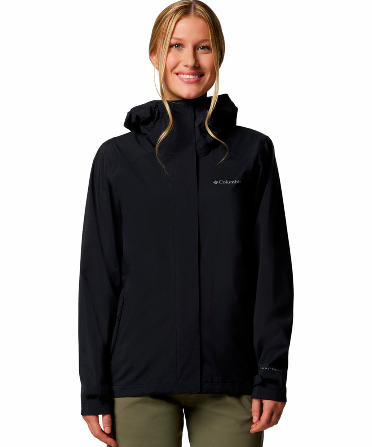 Cortaviento Mujer Earth Explorer II Negro Columbia