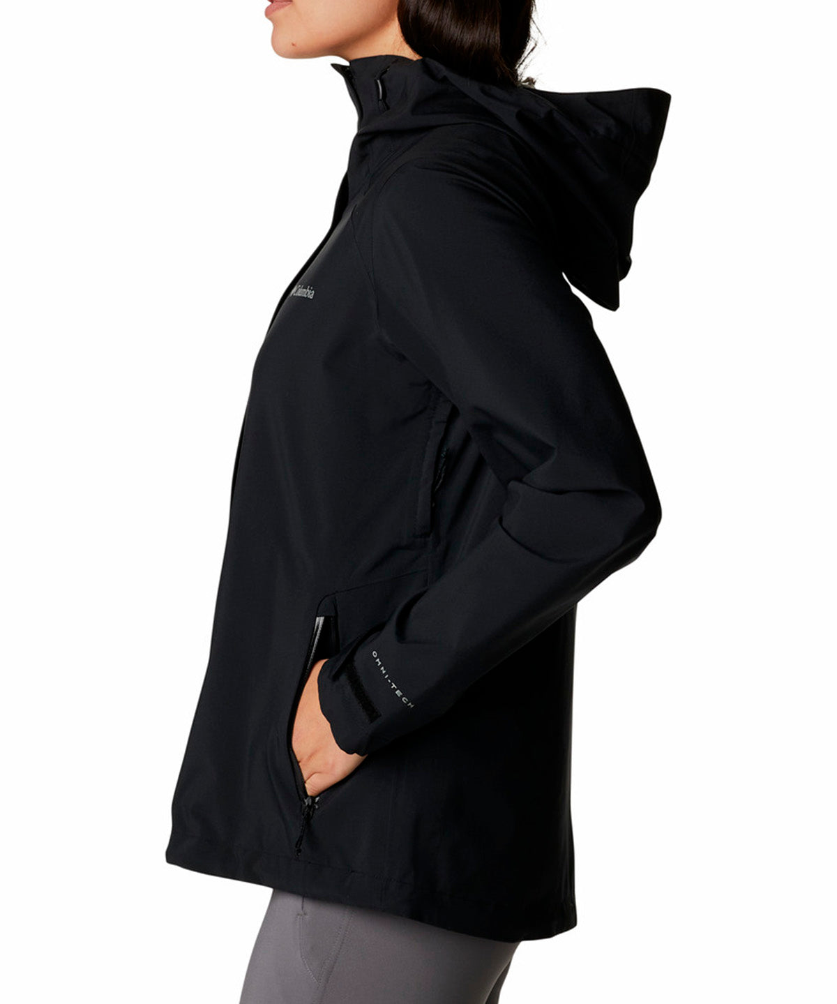 Cortaviento Mujer Earth Explorer II Negro Columbia