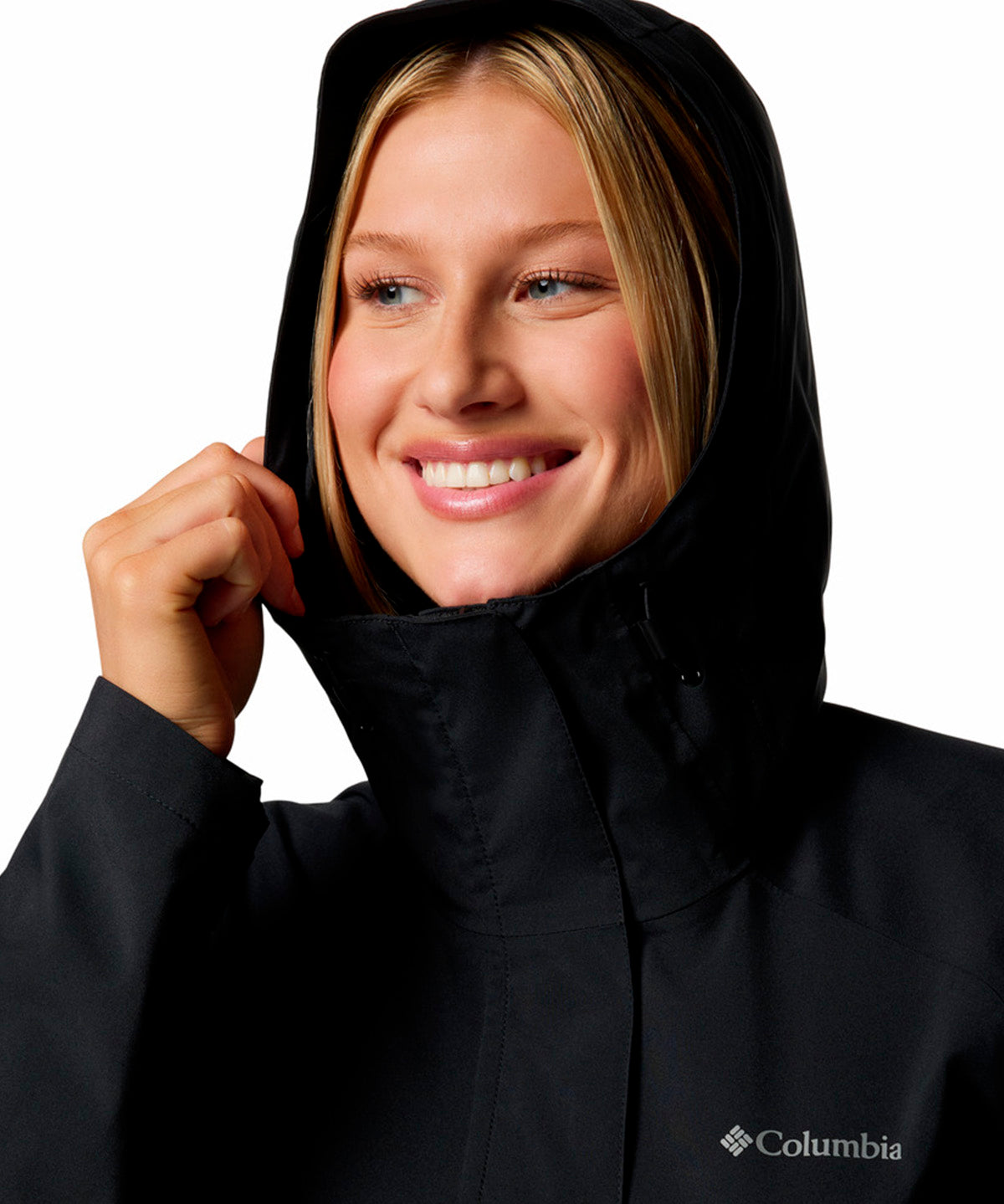 Cortaviento Mujer Earth Explorer II Negro Columbia