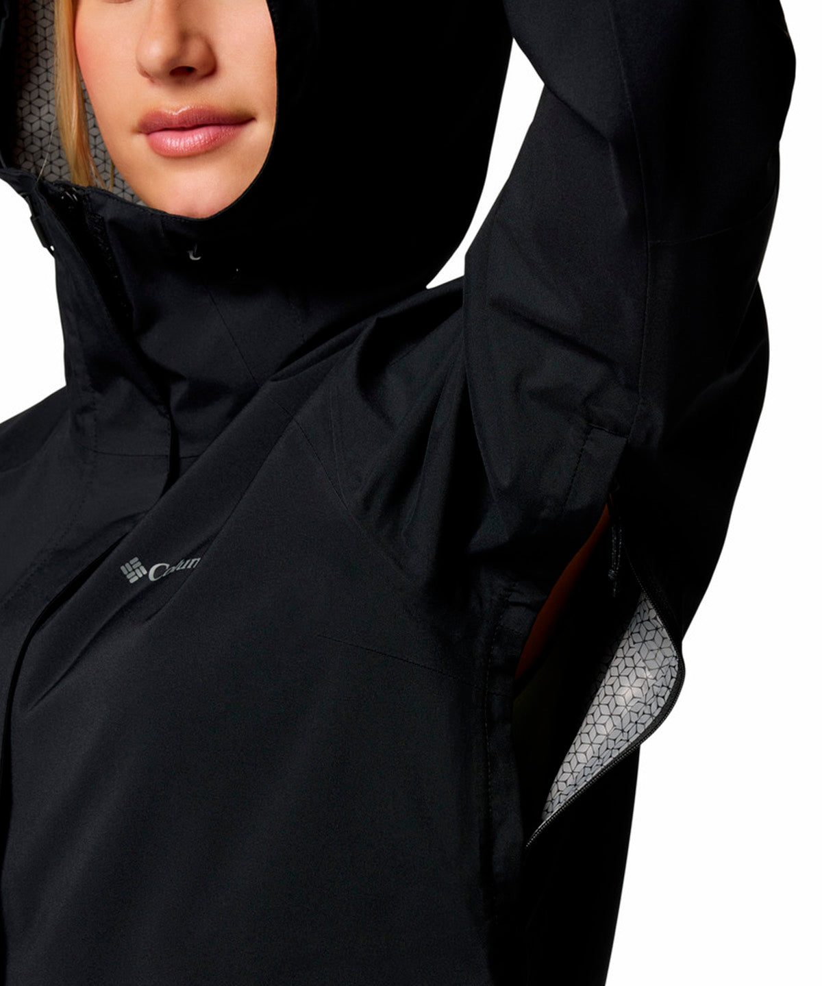 Cortaviento Mujer Earth Explorer II Negro Columbia