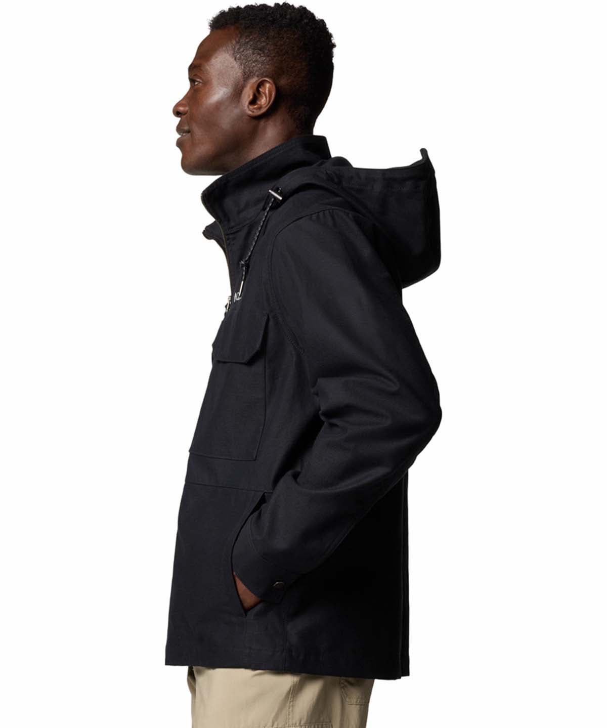 Cortaviento Hombre Indigo Canyon Negro Columbia