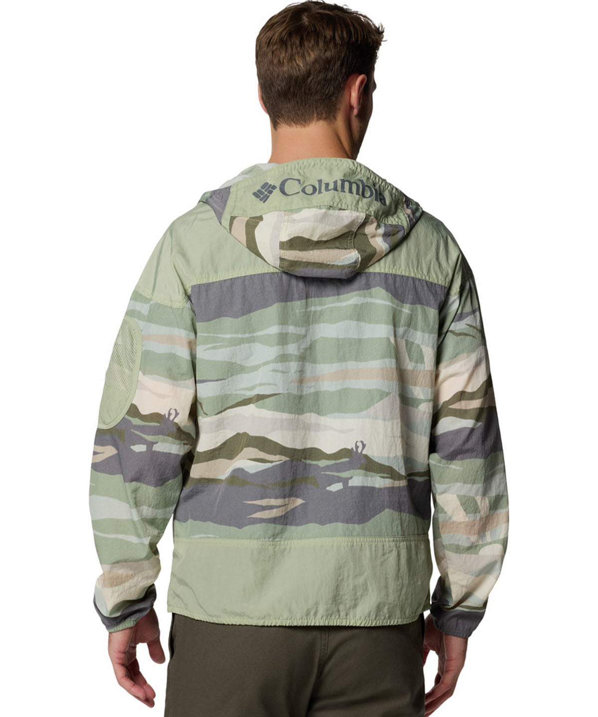 Cortaviento Hombre Challenger Novelty Beige Columbia