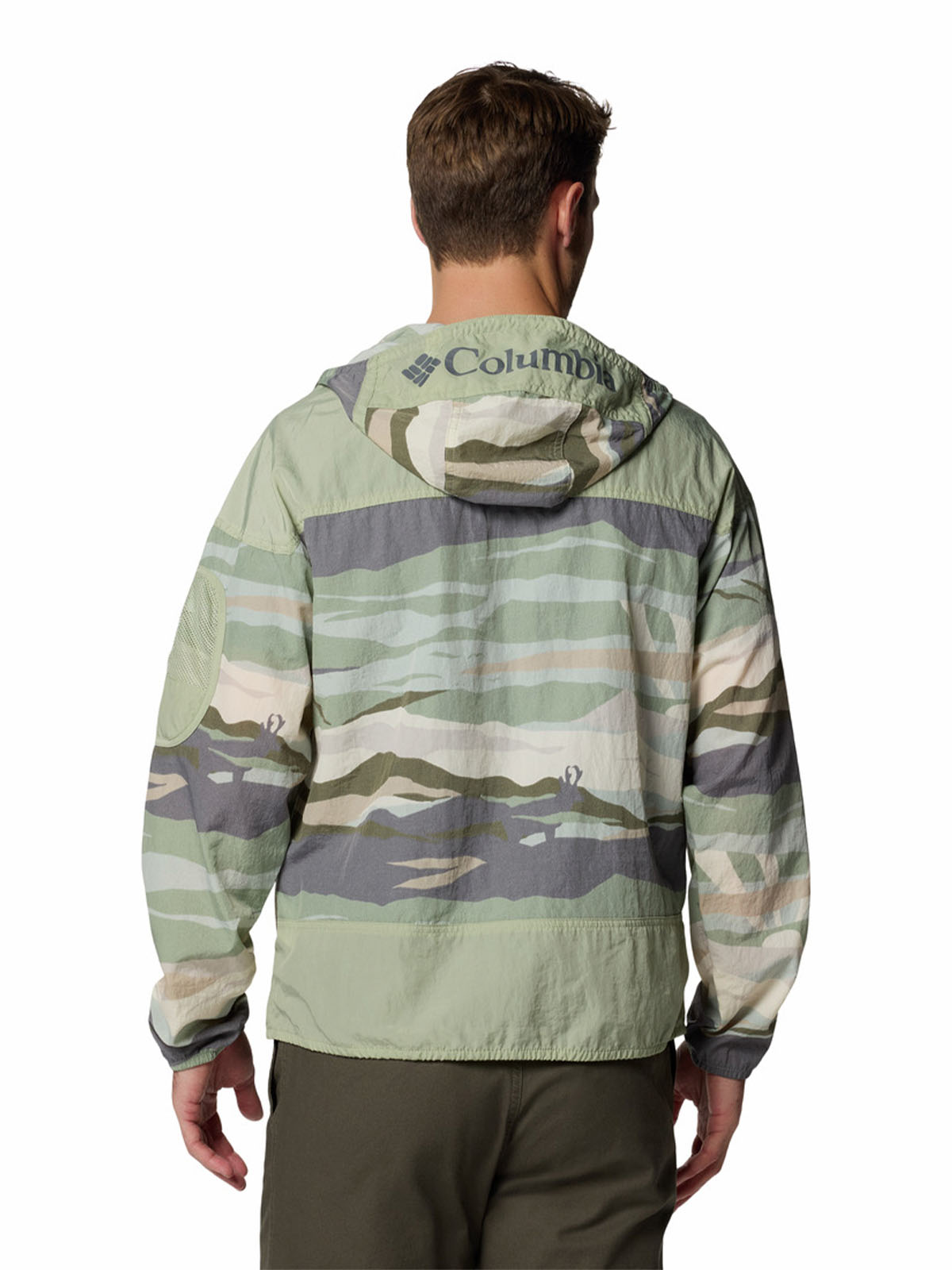 Cortaviento Hombre Challenger Novelty Beige Columbia