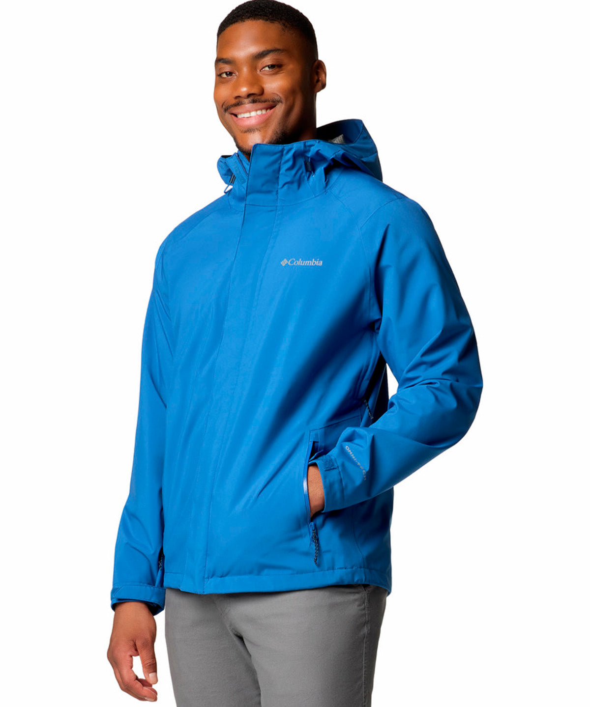 Cortaviento Hombre Earth Explorer II Azul Columbia